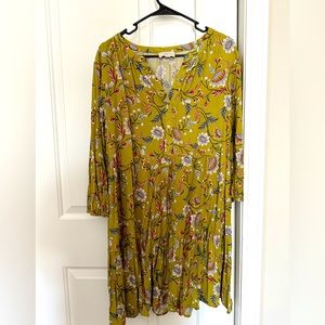 LOFT Outlet Floral Tiered Dress